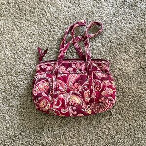 Vera Bradley Pink Paisley Shoulder Bag